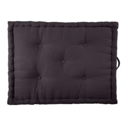 Mistral Home Palletkussen-Zitkussen-80x60x12 Cm-Zwart