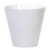 Prosperplast Plantenpot - Wit - Kunststof - 25 X 23 Cm -Tuinmeubelwinkel 1000043623