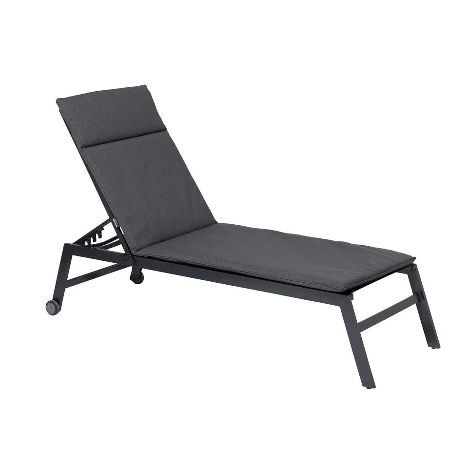 Madison Ligbed Outdoor- Manchester Grey - 190x60 - Grijs 4 Madison Ligbed Outdoor- Manchester Grey - 190x60 - Grijs - Afbeelding 2