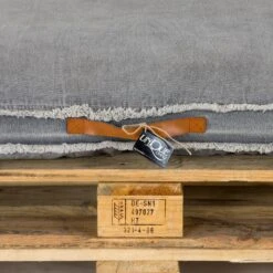 Unique Living Rugkussen Manouk Grijs - 120 X 40cm -Tuinmeubelwinkel 1000045307 0103