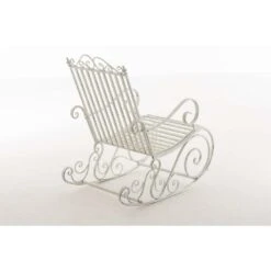 Clp Schommelstoel Smilla Antiek Wit -Tuinmeubelwinkel 1000045406 0103