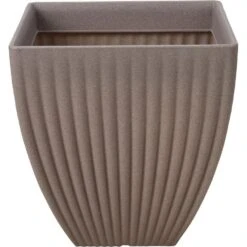 Pro Garden Bloempot Lotus 40x40x42cm Bruin