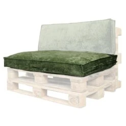 Unique Living Palletkussen Bay Groen - 120x80cm -Tuinmeubelwinkel 1000047968 0101