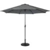 SenS-Line - Salou Parasol Grijs Ø300 Cm - Grijs 2 SenS-Line - Salou Parasol Grijs Ø300 Cm - Grijs -Tuinmeubelwinkel 1000049250