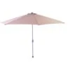SenS-Line - Salou Parasol Taupe Ø300 Cm - Grijs -Tuinmeubelwinkel 1000049256