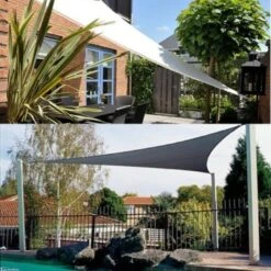 Orange85 Schaduwdoek Zonneluifel Driehoek 3,6 Meter Donkergrijs Polyester -Tuinmeubelwinkel 1000050347 0111