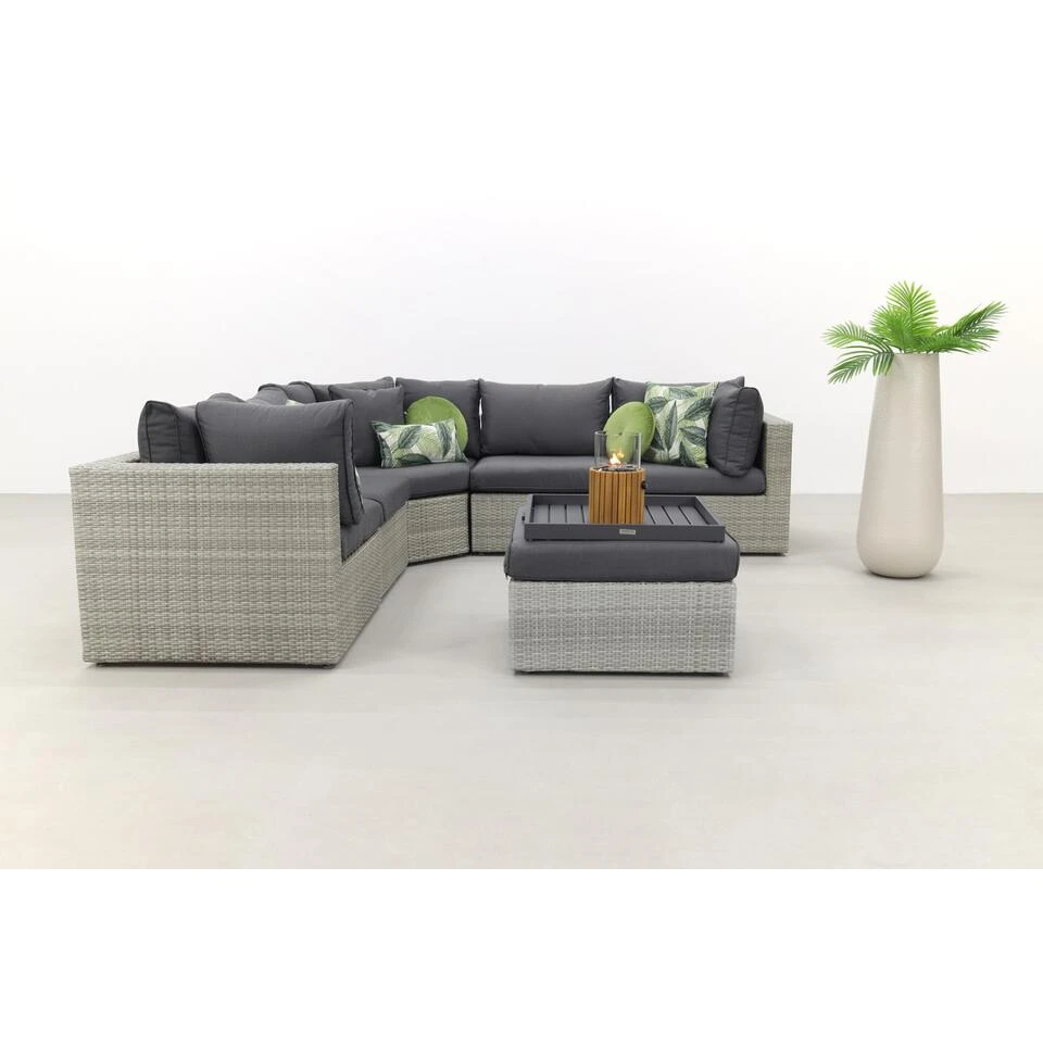 Suns Parma Loungeset XL - White Grey 6 Suns Parma Loungeset XL - White Grey - Afbeelding 4