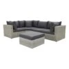 Suns Parma Loungeset White Grey - Exclusief Middel 1 Suns Parma Loungeset White Grey - Exclusief Middel -Tuinmeubelwinkel 1000053041