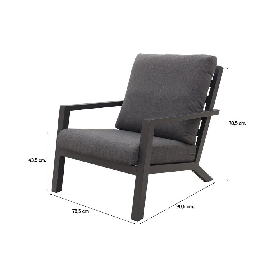 VDG Atlanta Loungeset - 5 Delig 6 VDG Atlanta Loungeset - 5 Delig - Afbeelding 4