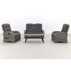 VDG Casablanca/Azoren Stoel-bank Verstelbare Loungeset - 4-delig -Tuinmeubelwinkel 1000053060 0101