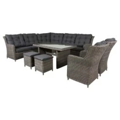Suns Lounge Dining Set Richmond + 2 Dining Tuinstoelen