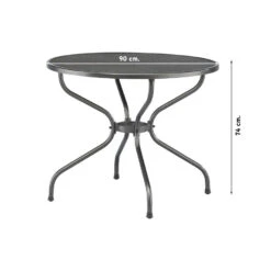 Kettler Strekmetaal Tafel 90 Cm Rond 7 Kettler Strekmetaal Tafel 90 Cm Rond -Tuinmeubelwinkel 1000053265 0101