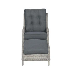 Garden Impressions Santa Rosa Relax Tuinstoel+voetenbank Vintage 8 Garden Impressions Santa Rosa Relax Tuinstoel+voetenbank Vintage -Tuinmeubelwinkel 1000054029 0103