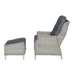 Garden Impressions Santa Rosa Relax Tuinstoel+voetenbank Vintage 9 Garden Impressions Santa Rosa Relax Tuinstoel+voetenbank Vintage -Tuinmeubelwinkel 1000054029 0104