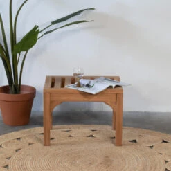 Giga Meubel Tuinbankje Teakhout - Naturel - 60cm - Bankje Madison 7 Giga Meubel Tuinbankje Teakhout - Naturel - 60cm - Bankje Madison -Tuinmeubelwinkel 1000054652 0101