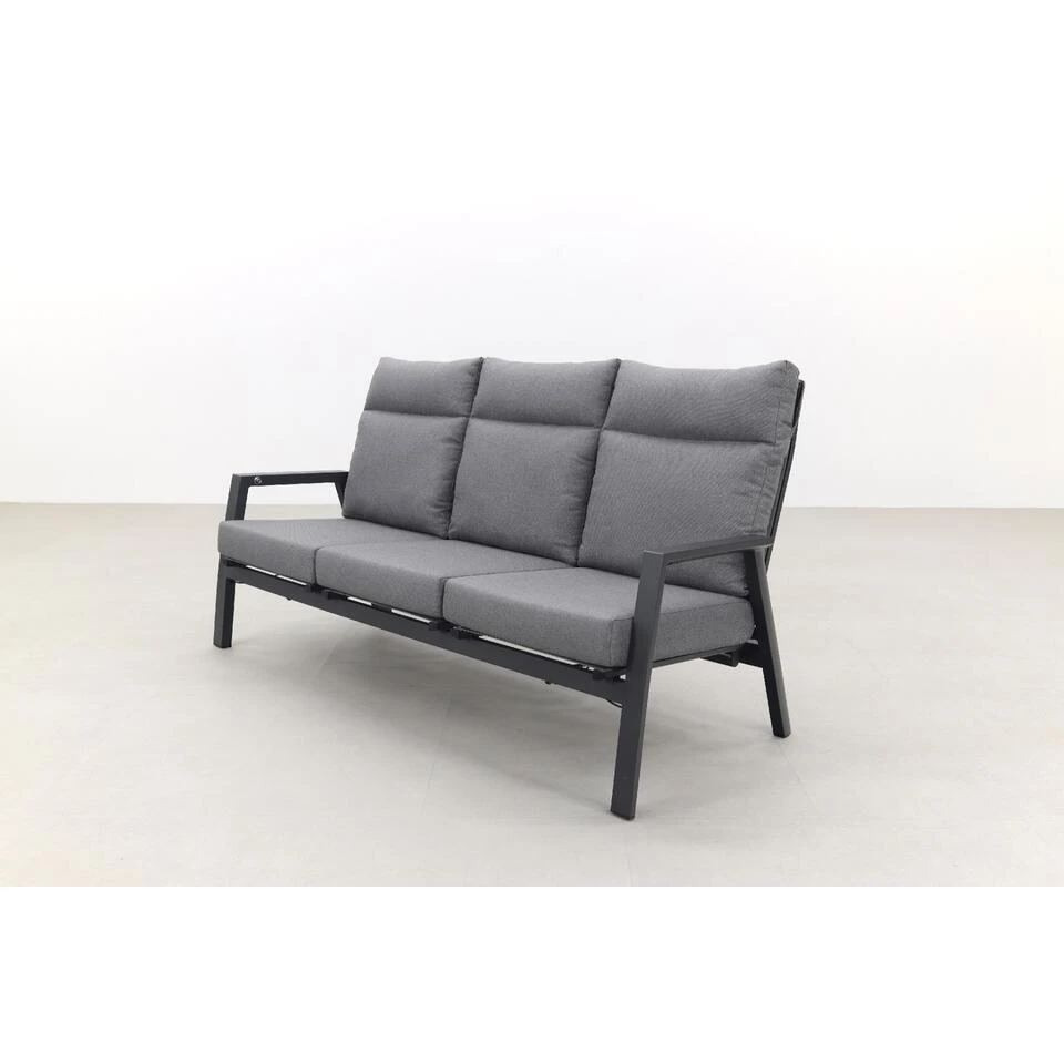 VDG Azoren 3-zitsbank Verstelbaar - Antraciet 5 VDG Azoren 3-zitsbank Verstelbaar - Antraciet - Afbeelding 3