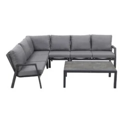 VDG Azoren/Atlanta Loungeset - Antraciet - Links & Rechts