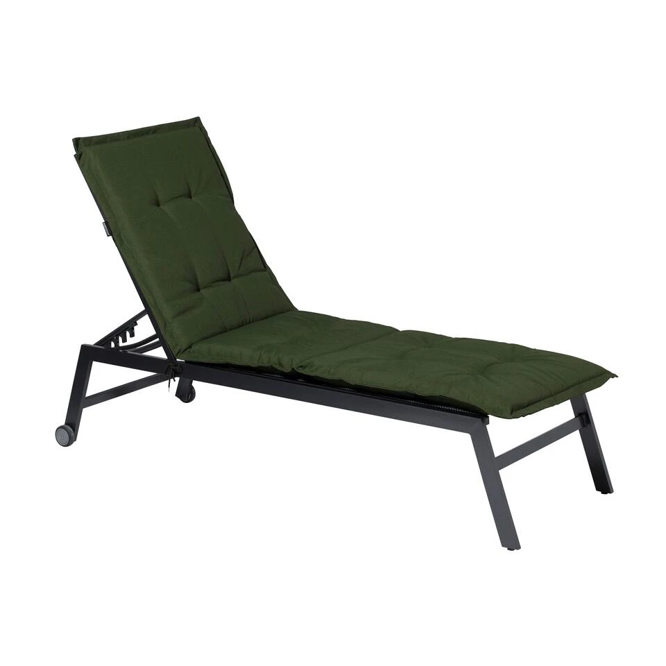 Madison Ligbedkussen - Panama Green - 200x60 - Groen 4 Madison Ligbedkussen - Panama Green - 200x60 - Groen - Afbeelding 2