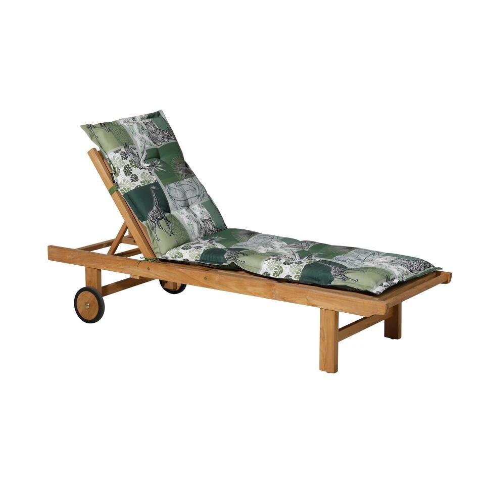 Madison Ligbedkussen - Sifra Green - 200x60 - Groen 4 Madison Ligbedkussen - Sifra Green - 200x60 - Groen - Afbeelding 2