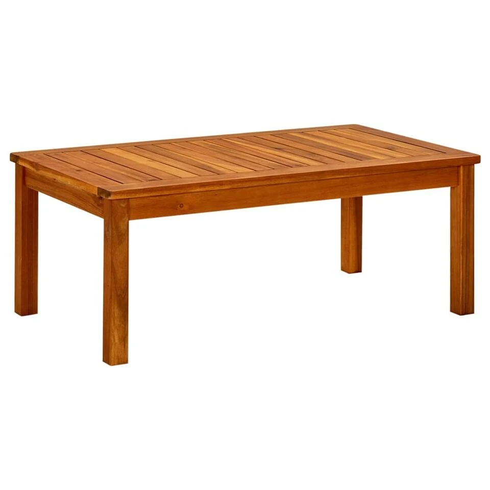 VidaXL Tuintafel 90x50x36 Cm Massief Acaciahout 3 VidaXL Tuintafel 90x50x36 Cm Massief Acaciahout