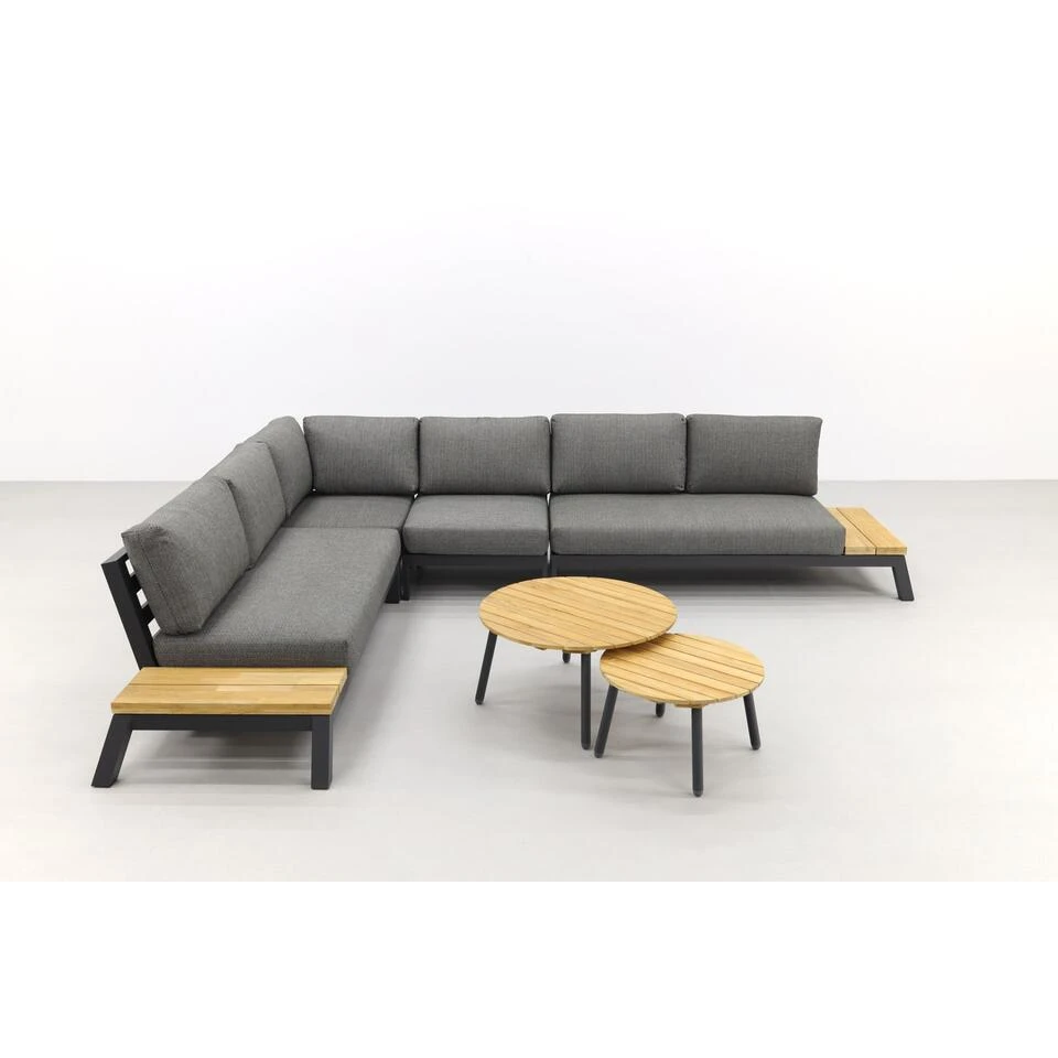 4 Seasons Empire Platform Loungeset 6-delig Met Mindo Tafels Rond 4 4 Seasons Empire Platform Loungeset 6-delig Met Mindo Tafels Rond - Afbeelding 2