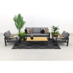 VDG Hammelton Stoel-bank Loungeset Met Mindo Loungetafel - 4-delig 8 VDG Hammelton Stoel-bank Loungeset Met Mindo Loungetafel - 4-delig -Tuinmeubelwinkel 1000061353 0102