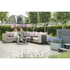 Fonteyn - Loungeset Ego - Taupe -Tuinmeubelwinkel 1000073091 0102