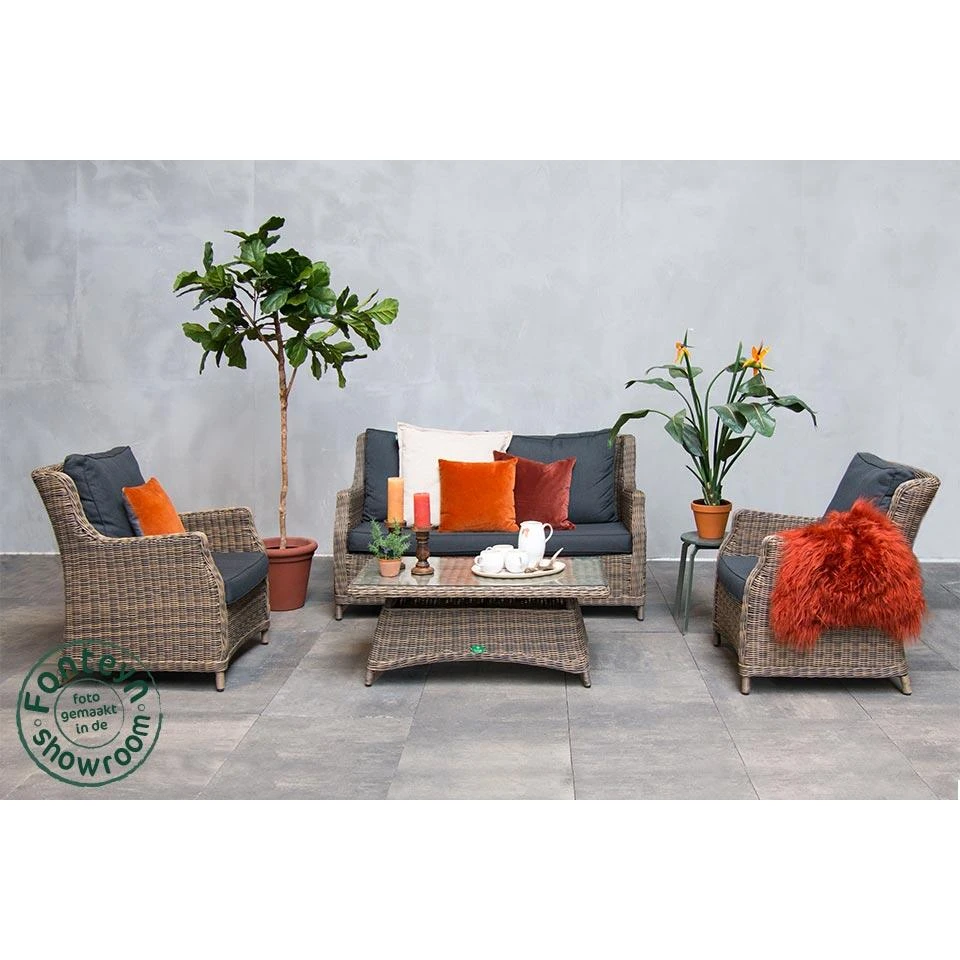 Fonteyn - Loungeset La Donna 2.0 - Cappuccino 3 Fonteyn - Loungeset La Donna 2.0 - Cappuccino