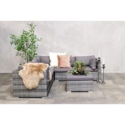 Fonteyn - Loungeset Rimini - Dark Grey -Tuinmeubelwinkel 1000073113 0102