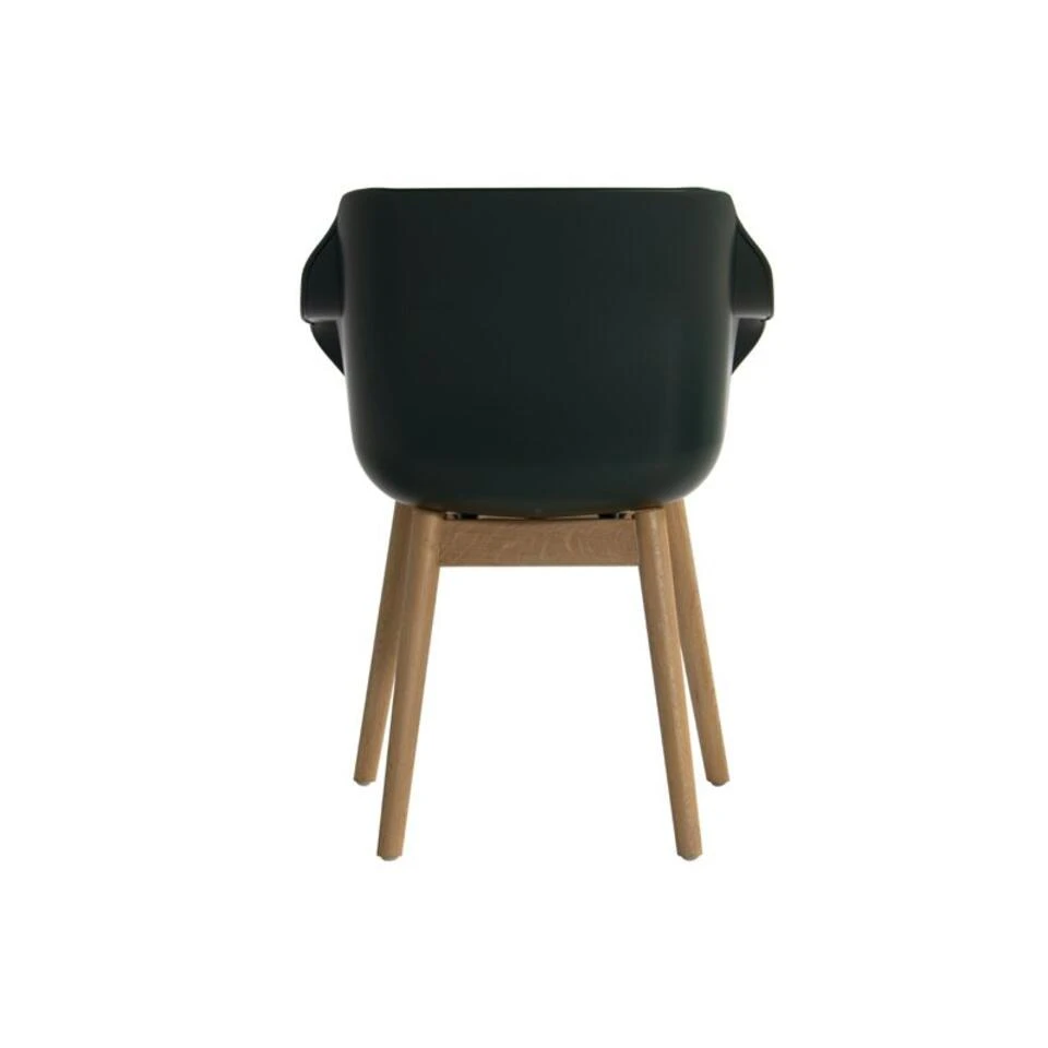 Set Van 2- Hartman Sophie Studio Diningstoel- Night Green- Teak Poot 6 Set Van 2- Hartman Sophie Studio Diningstoel- Night Green- Teak Poot - Afbeelding 4