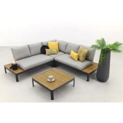 VDG Bonita Platform Loungeset - Antraciet -Tuinmeubelwinkel 1000073177 0102