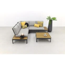 VDG Bonita Platform Loungeset - Antraciet -Tuinmeubelwinkel 1000073177 0103
