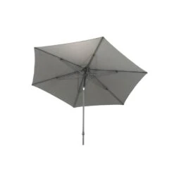 4-Seasons Stokparasol Azzurro 300 Cm - Mid Grey