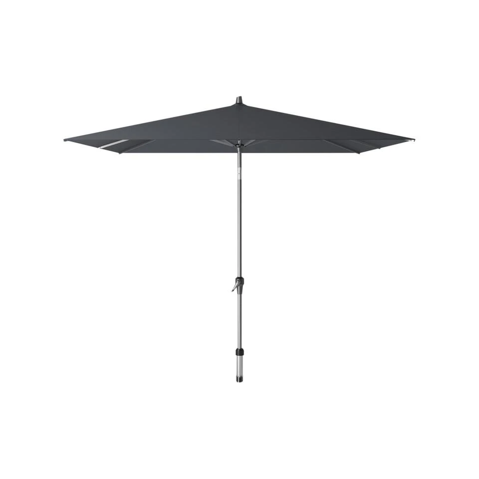 Platinum Riva Stokparasol 2.5x2.5 - Antraciet Met Voet En Hoes 4 Platinum Riva Stokparasol 2.5x2.5 - Antraciet Met Voet En Hoes - Afbeelding 2