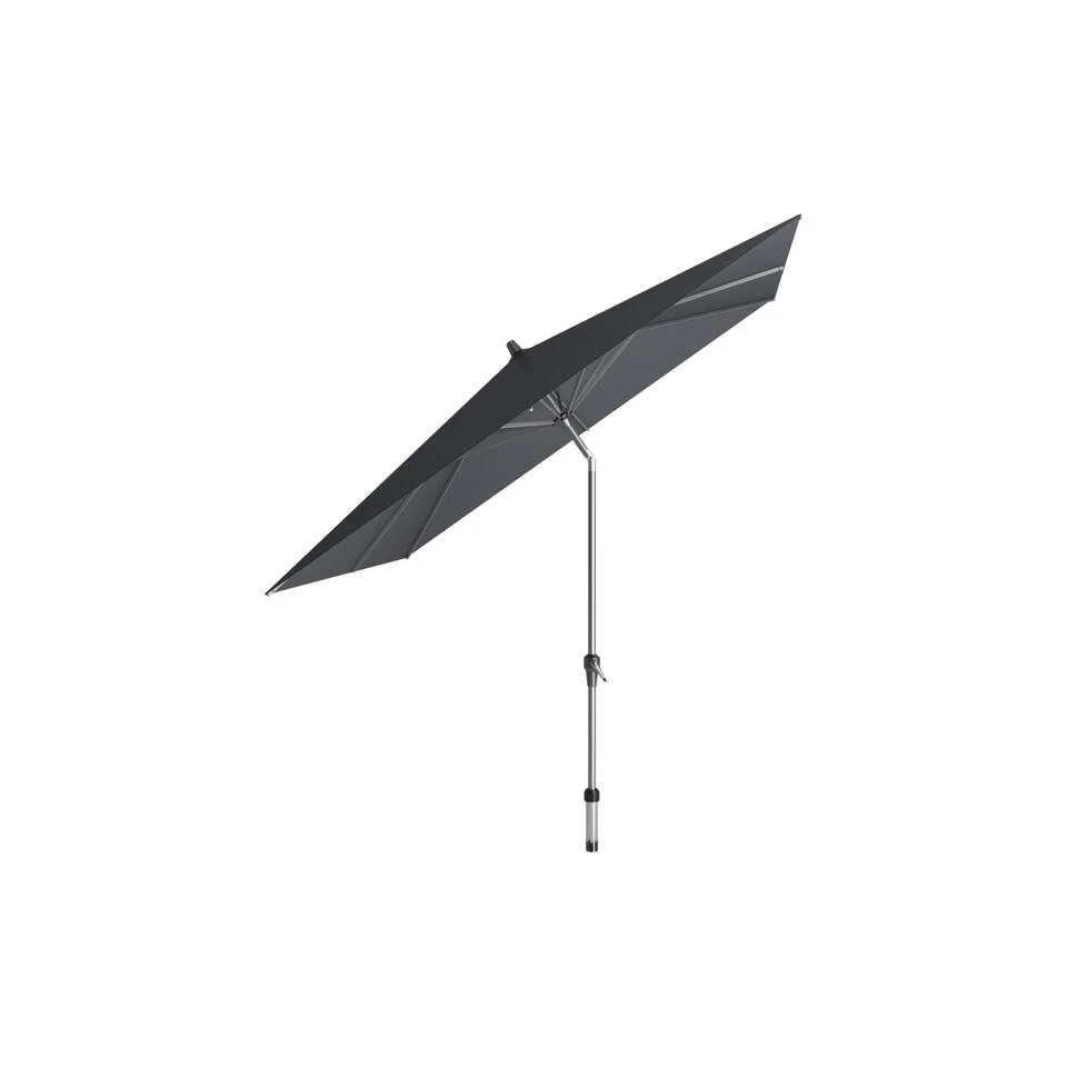 Platinum Riva Stokparasol 2.5x2.5 - Antraciet Met Voet En Hoes 5 Platinum Riva Stokparasol 2.5x2.5 - Antraciet Met Voet En Hoes - Afbeelding 3