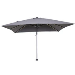 Garden Impressions Hawaii Zweefparasol 3x3 M. Donker Grijs + Led 8 Garden Impressions Hawaii Zweefparasol 3x3 M. Donker Grijs + Led -Tuinmeubelwinkel 1000073302 0102