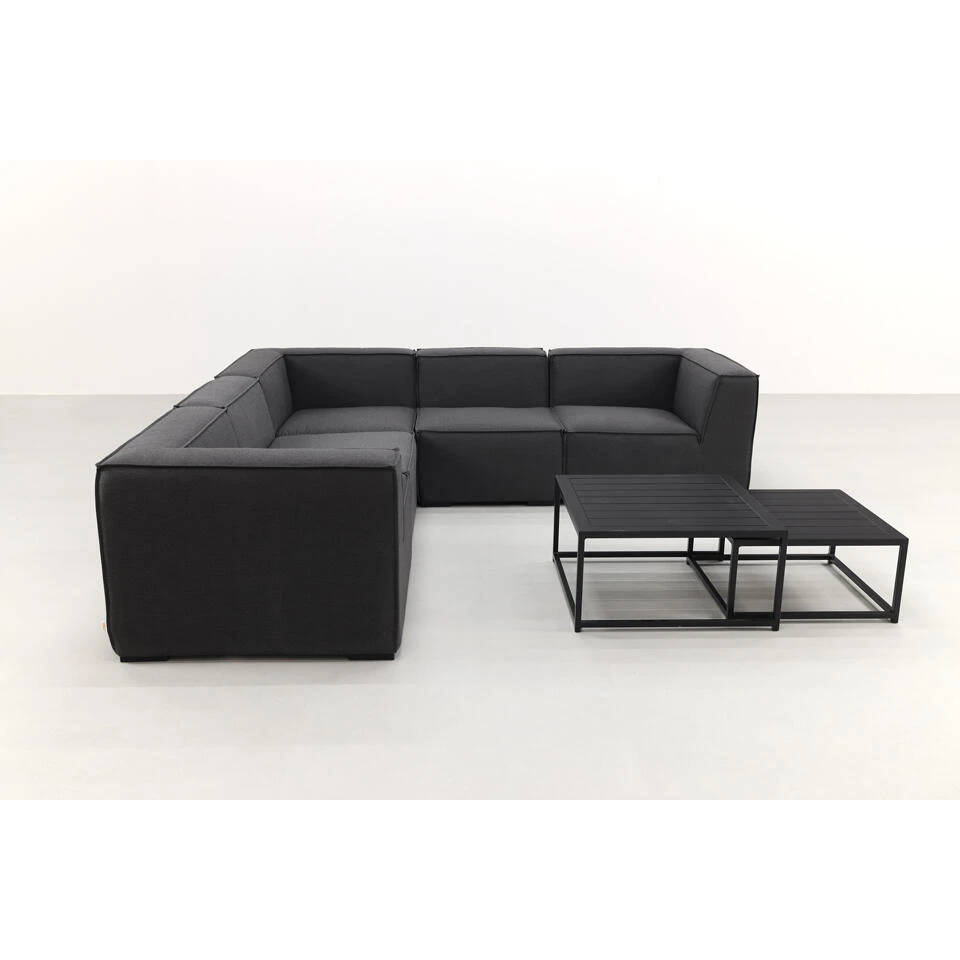 VDG Liberty/Royalty Sunbrella Loungeset - Sooty - 7-delig 5 VDG Liberty/Royalty Sunbrella Loungeset - Sooty - 7-delig - Afbeelding 3