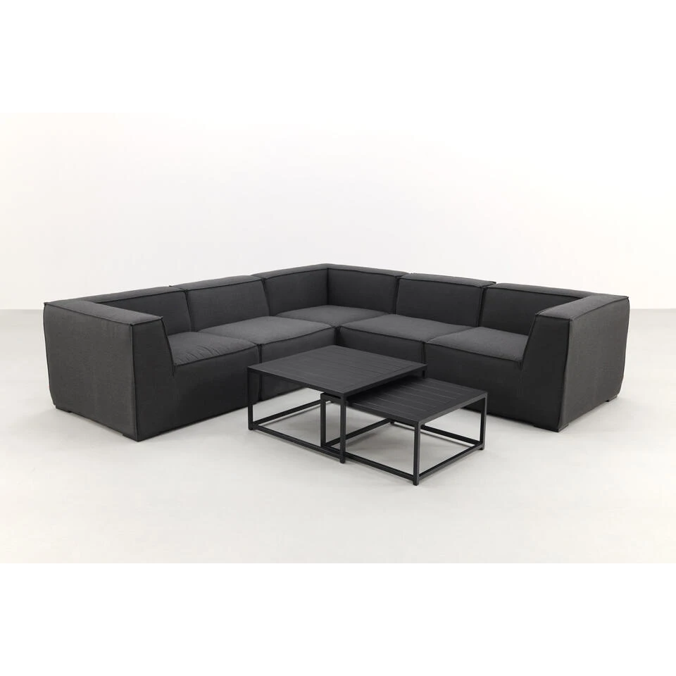 VDG Liberty/Royalty Sunbrella Loungeset - Sooty - 7-delig 6 VDG Liberty/Royalty Sunbrella Loungeset - Sooty - 7-delig - Afbeelding 4