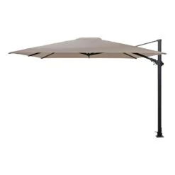 4 Seasons Zweefparasol Siesta Premium 300 X 300 Cm - Taupe