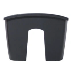 Tuinmeubelwinkel 53 Prosperplast Plantenbak - Railing - Kunststof - 24 Cm - Antraciet