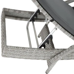 Tectake - Ligbed Océane- 5-voudig Verstelbare Rugleuning-lichtgrijs 9 Tectake - Ligbed Océane- 5-voudig Verstelbare Rugleuning-lichtgrijs -Tuinmeubelwinkel 1000077826 0103