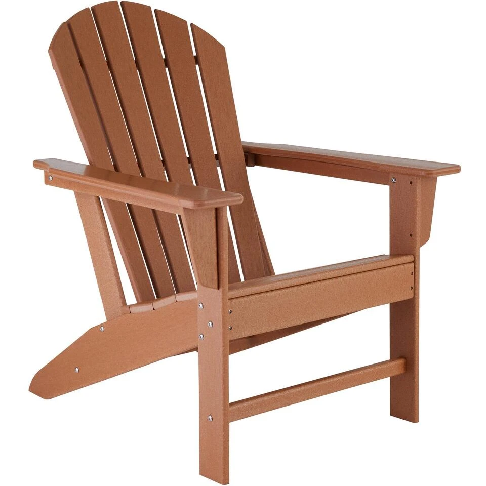 Tectake -tuinstoel Adirondack -Janis - Bruin 3 Tectake -tuinstoel Adirondack -Janis - Bruin
