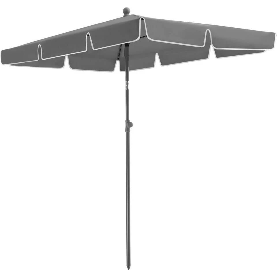 Tectake - Parasol - Vanessa Grijs 4 Tectake - Parasol - Vanessa Grijs - Afbeelding 2