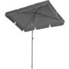 Tectake - Parasol - Vanessa Grijs 2 Tectake - Parasol - Vanessa Grijs -Tuinmeubelwinkel 1000078080