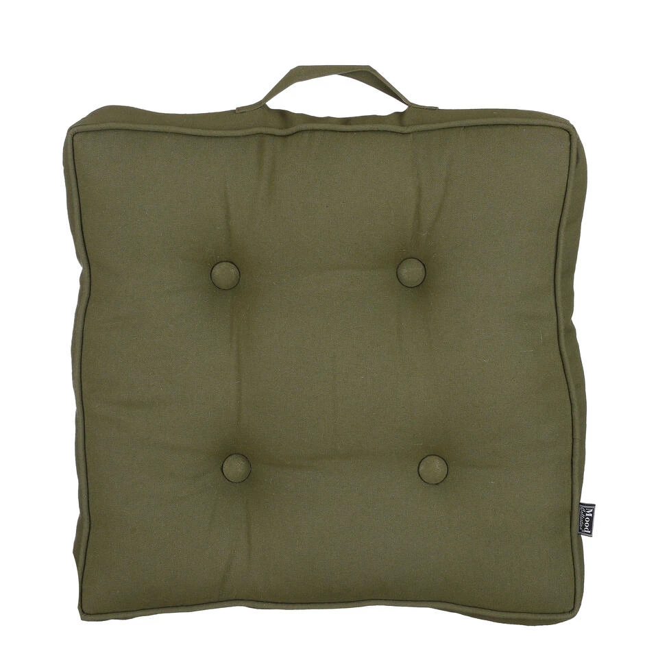 In The Mood Collection Tivoli Matraskussen - 45 X 45 Cm - Donkergroen 3 In The Mood Collection Tivoli Matraskussen - 45 X 45 Cm - Donkergroen