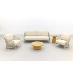 4 Seasons Outdoor Puccini/Pablo Stoel-bank Loungeset - 5-delig 8 4 Seasons Outdoor Puccini/Pablo Stoel-bank Loungeset - 5-delig -Tuinmeubelwinkel 1000080778 0102