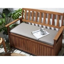 Beliani Zitkussen SOVANA - Grijs Polyester 7 Beliani Zitkussen SOVANA - Grijs Polyester -Tuinmeubelwinkel 1000081746 0101