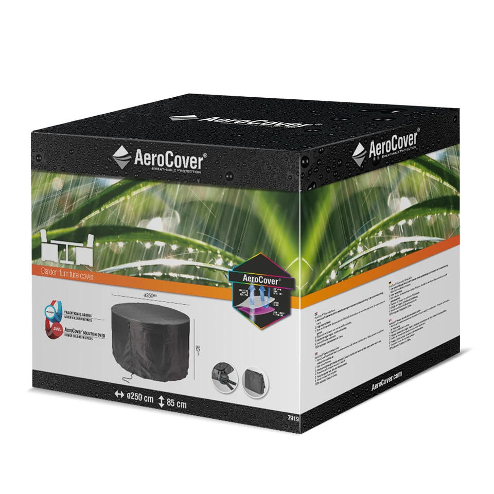 Aerocover Ronde Tuinsethoes - 250x85 Cm 5 Aerocover Ronde Tuinsethoes - 250x85 Cm - Afbeelding 3
