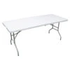 ERRO Vouwtafel - Inklapbare Tafel - 180x74cm - Wit 1 ERRO Vouwtafel - Inklapbare Tafel - 180x74cm - Wit -Tuinmeubelwinkel 1000085767