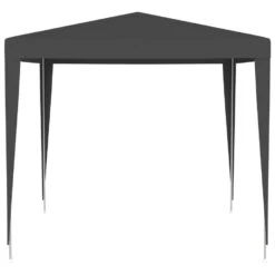 VidaXL Partytent Professioneel 90 G/m² 2,5x2,5 M Antraciet -Tuinmeubelwinkel 1000087152 0102